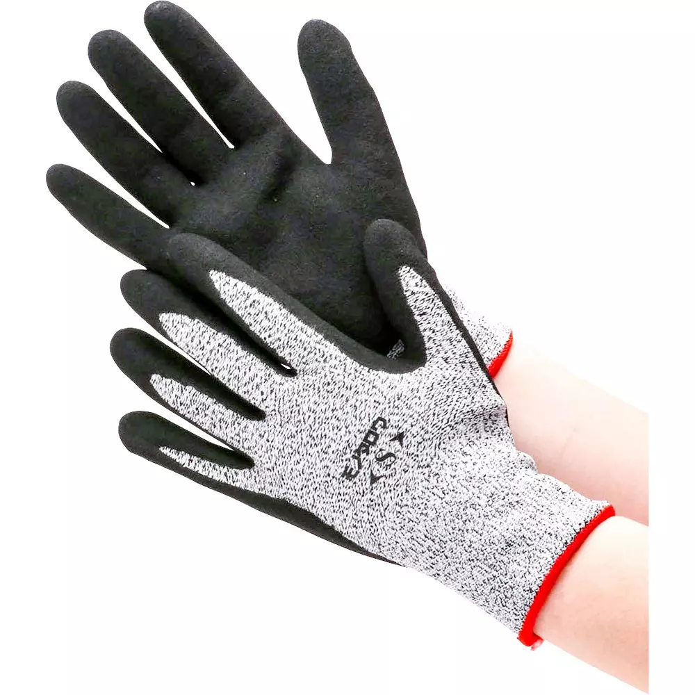 MonotaRO Cut-Resistant Gloves With Non-Slip Nitrile Coating, 33394647