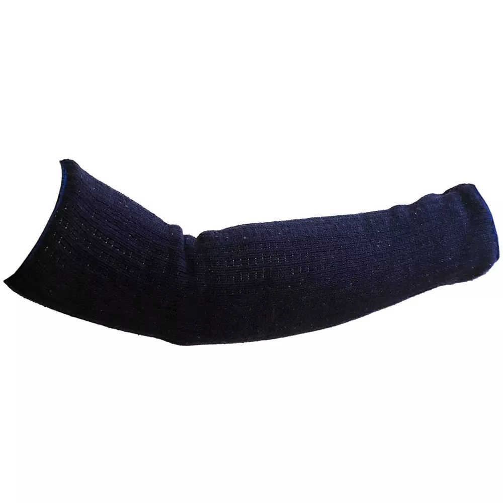 Glovetech Secure & Comfortable Fit String Knit Safety Sleeve Navy Blue, KGS 01, Pack of 180 (Size: Medium - Large)