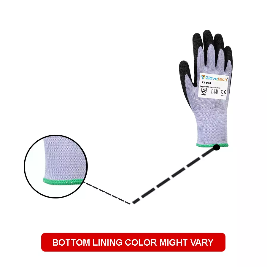glovetech-latex-coated-cut-resistant-gloves-latex-dipped-black-white-medium-size-lt-003-pack-of-240-pair