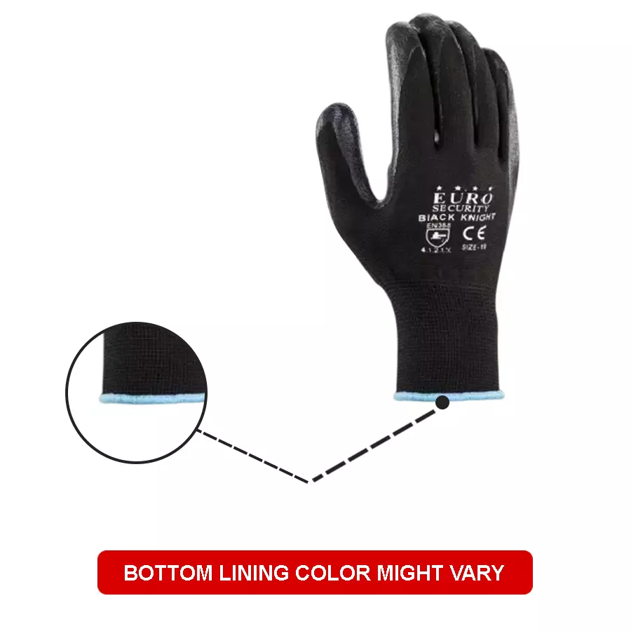 euro-knight-work-gloves-nitrile-coated-black-size-8-pack-of-1-pair
