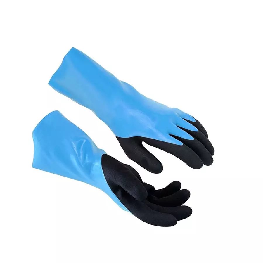 BISON LIFE UltiChem Multiple Dippled NBR Coated Gloves Medium Size-8, CG3451A