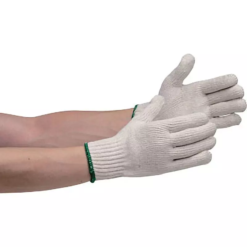 MIDORI Work Gloves Generate Free Size 19.0 cm Palm Circumference, Rayon, cotton, TOKUBOU-NO8 (Pack of 12 Pair)