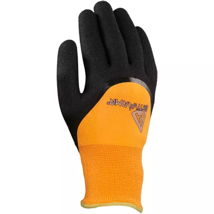Ansell Black Acrylic, Polyester (Liner) Nitrile Coating Work Gloves, ActivArmr 97-011
