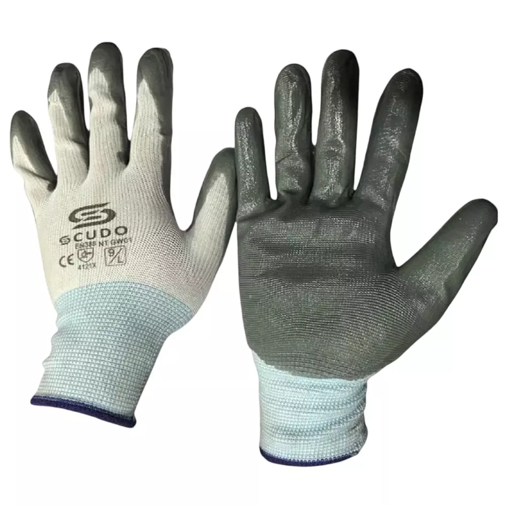 iMTSP Nitrile Coated Hand Gloves 32 GSM Cut Resistance - 1
