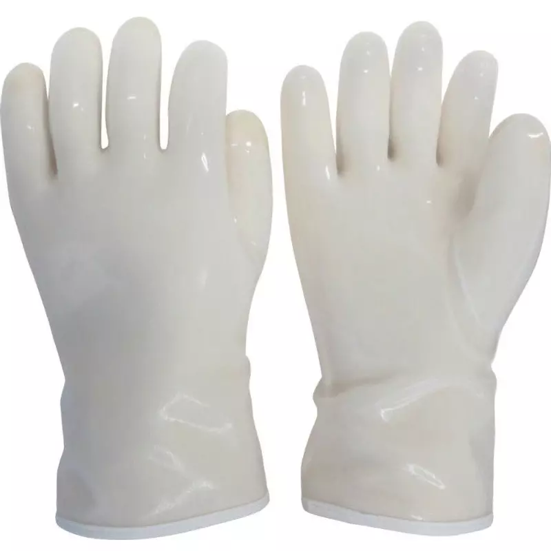MIDORI High Temperature Liquid Working Gloves White L Size 26.0 cm Palm Circumference, BENKEYH-200 L