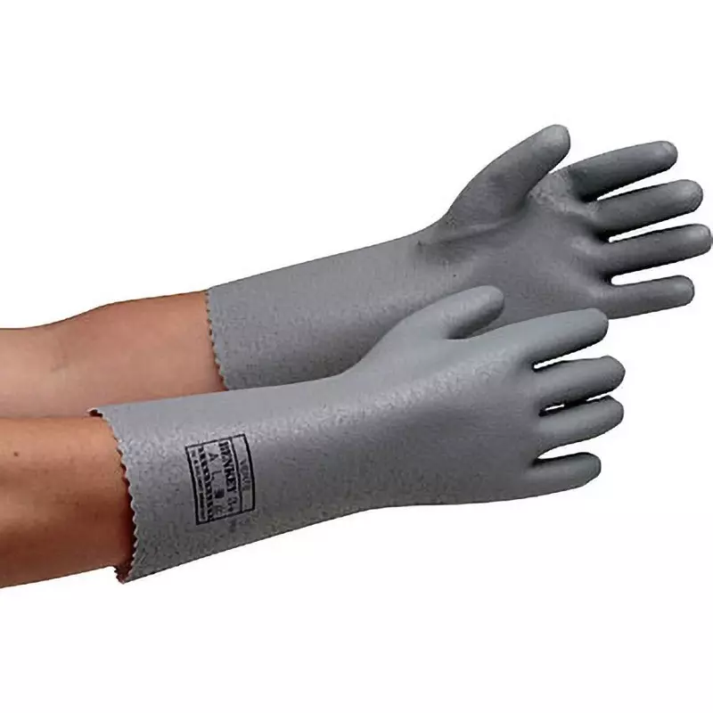 MIDORI Solvent/Grease Resistant Gloves Table: Polyurethane, back: Cotton knitted, BENKEY-NO3A-SUBERIDOME-L