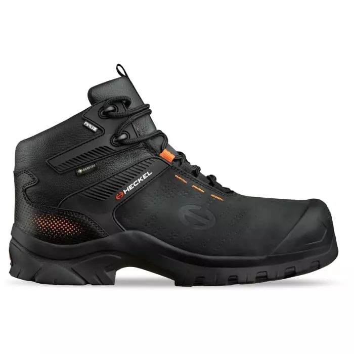 Heckel 8888 MACSOLE ADVENTURE 3.0 Black Composite Toe Capped Mens Safety Boot UK11, 6764346 (1 Pair)