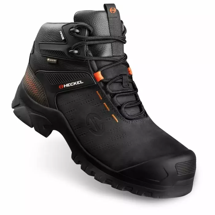 Heckel 8888 MACSOLE ADVENTURE 3.0 Black Composite Toe Capped Mens Safety Boot UK7, 6764341 (1 Pair)