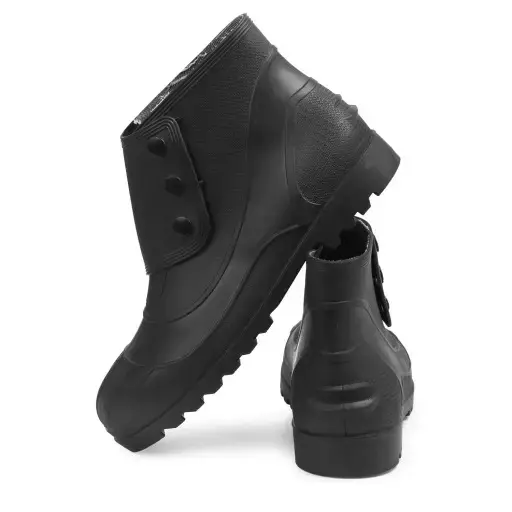 Fortune Aqua-Mate 8 No. Black /Yellow Steel Toe Gumboots
