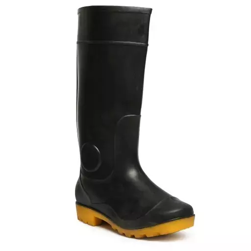 Hillson Century Yellow Rainwear Gumboot PVC SOLE Height 15 Inch, Size 7