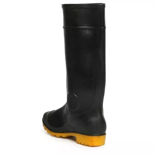 Hillson Century Yellow Rainwear Gumboot PVC SOLE Height 15 Inch, Size 7
