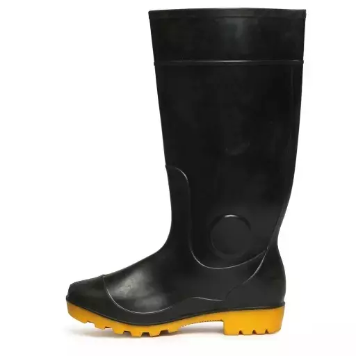 Hillson Century Yellow Rainwear Gumboot PVC SOLE Height 15 Inch, Size 7