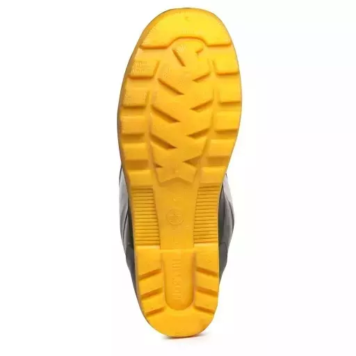 Hillson Century Yellow Rainwear Gumboot PVC SOLE Height 15 Inch, Size 7