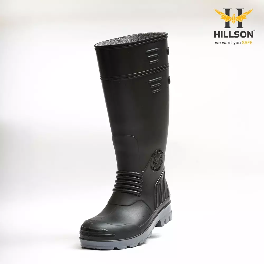 hillson-15-inch-hard-pvc-safety-gumboot-black-and-grey-size-uk-8-torpedo