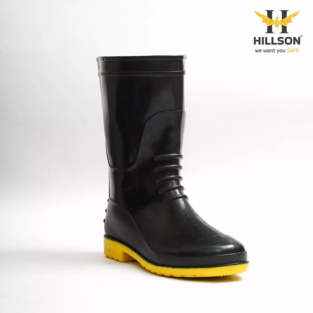 hillson-safety-gum-boots-yellow-black-pvc-size-uk-7-breaker-yellow