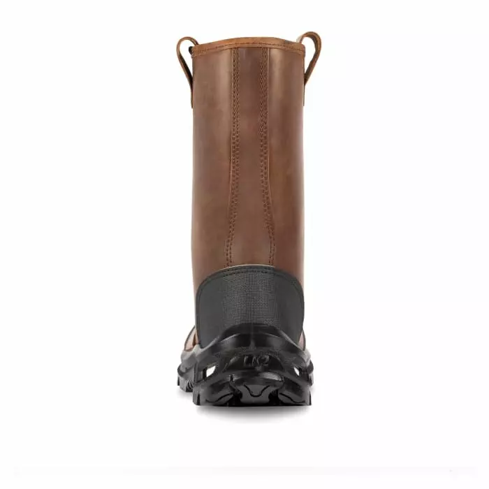 Jallatte JALFARO SAS Black/Brown Aluminium Toe Capped Unisex Safety Boots UK 8 EU 42, JALFARO JYJY224