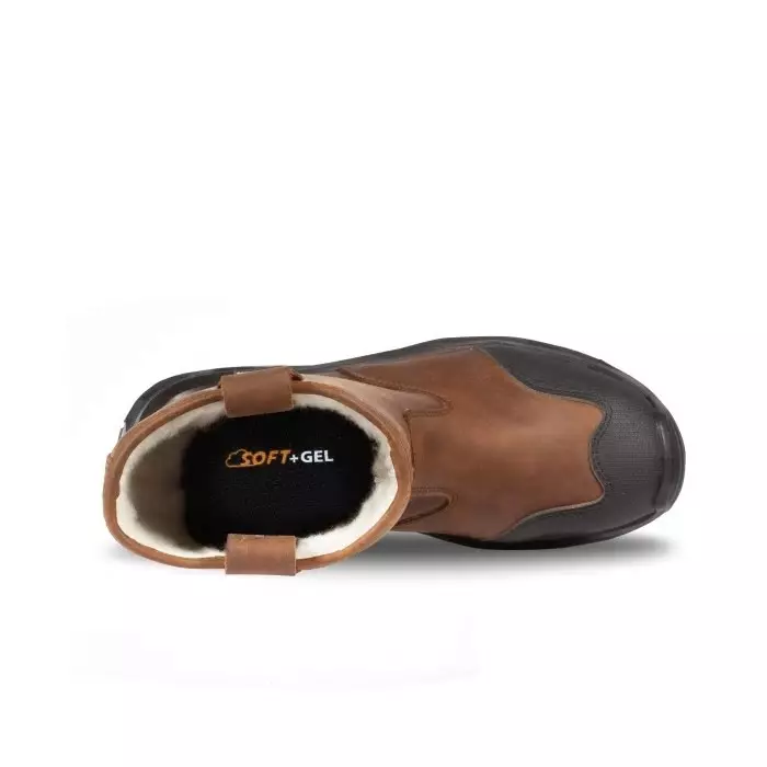 Jallatte JALFARO SAS Black/Brown Aluminium Toe Capped Unisex Safety Boots UK 9 EU 43, JALFARO JYJY224