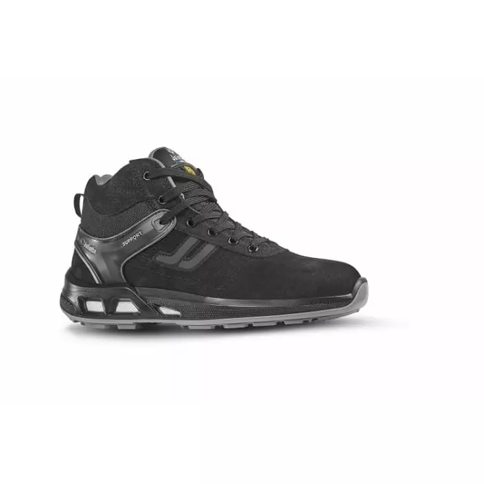 Jallatte J-energy Black ESD Safe Aluminium Toe CappedMens Ankle Safety Boots UK 12 EU 47, JALPULSE JY104 47