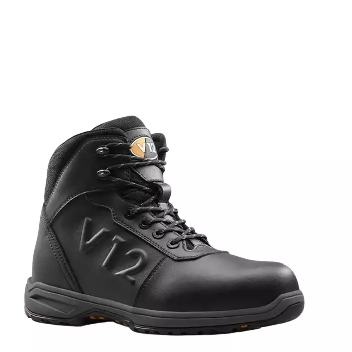 V12 Footwear V2170 Hyrax IGS Black ESD Safe Fibreglass Toe Capped Mens Safety Boot UK 6 EU 39, V2170/06