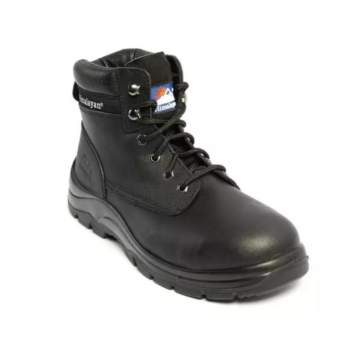 Himalayan 1120 Black Steel Toe Capped Unisex Safety Boots UK 13, 1120BK130 (1 Pair)