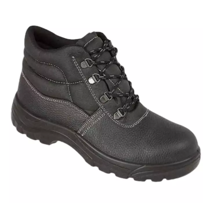 Himalayan 1415 Black Unisex Safety Boots UK 4, 1415BK040 (1 Pair)
