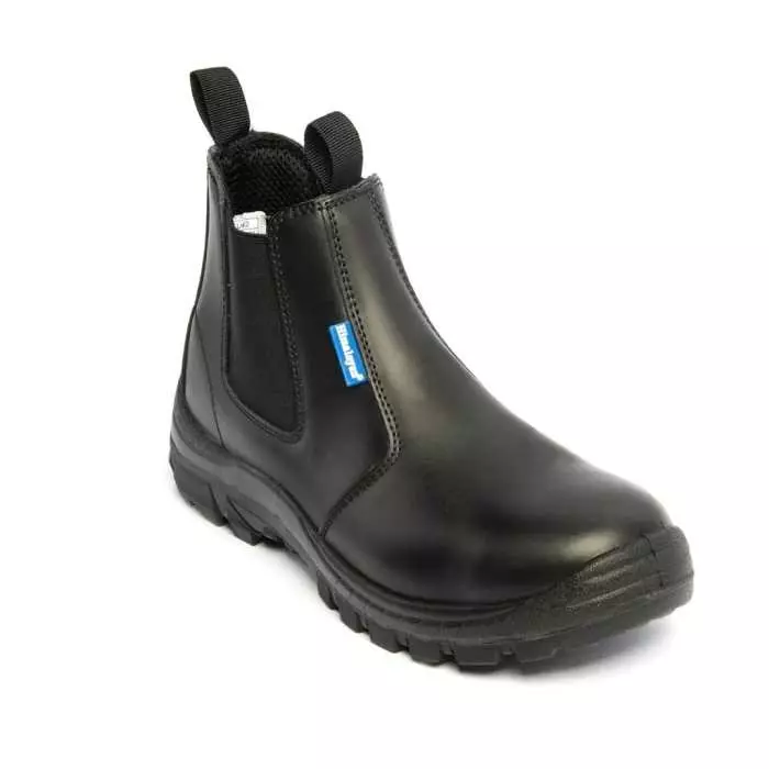Himalayan 2602 Black Steel Toe Capped Unisex Safety Boots UK 6, 2602BK060 (1 Pair)