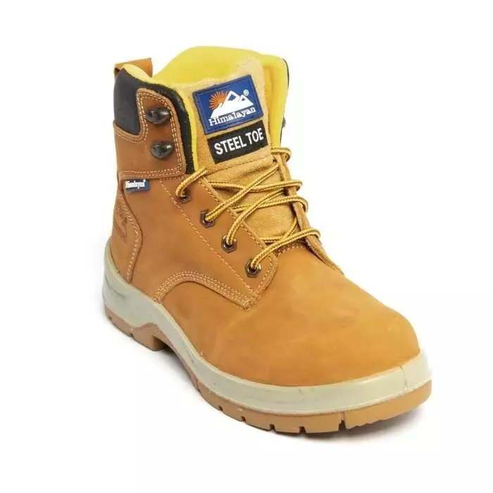 Himalayan 5250 Honey Steel Toe Capped Unisex Safety Boots UK 7, 5250HY070 (1 Pair)