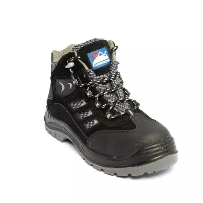 Himalayan 4114 Black Composite Toe Capped Unisex Safety Boots UK 11, 4114BK110 (1 Pair)