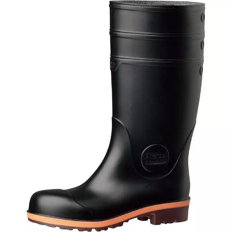 MIDORI Safety Boots Chemical Resistance UK 9 Size Black, PW1000-BK-28.0