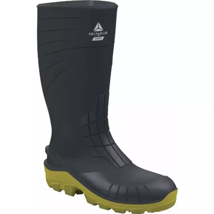 Delta Plus Grey Yellow Steel Toe Capped Unisex Safety Boot UK 6 EU 39, AEBUIS5GR39