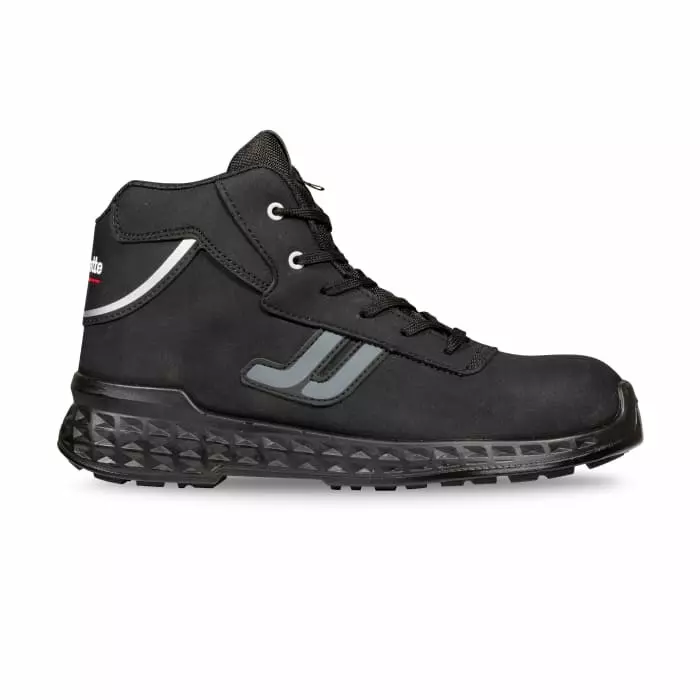 Jallatte JVJV102 Black Aluminium Toe Capped Unisex Safety Boots UK 13 EU 48, JALTAIL JVJV102 48