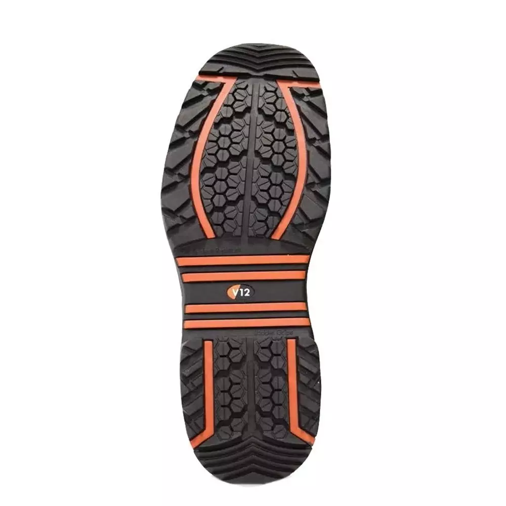 V12 Footwear V1501.01 Black Non Metal Toe Capped Unisex Safety Boots UK 4 EU 37, V1501.01/04