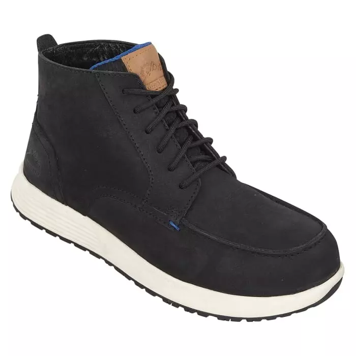 Himalayan 4417 Black Non Metallic Toe Capped Unisex Safety Boots UK 9, 4417BK090 (1 Pair)