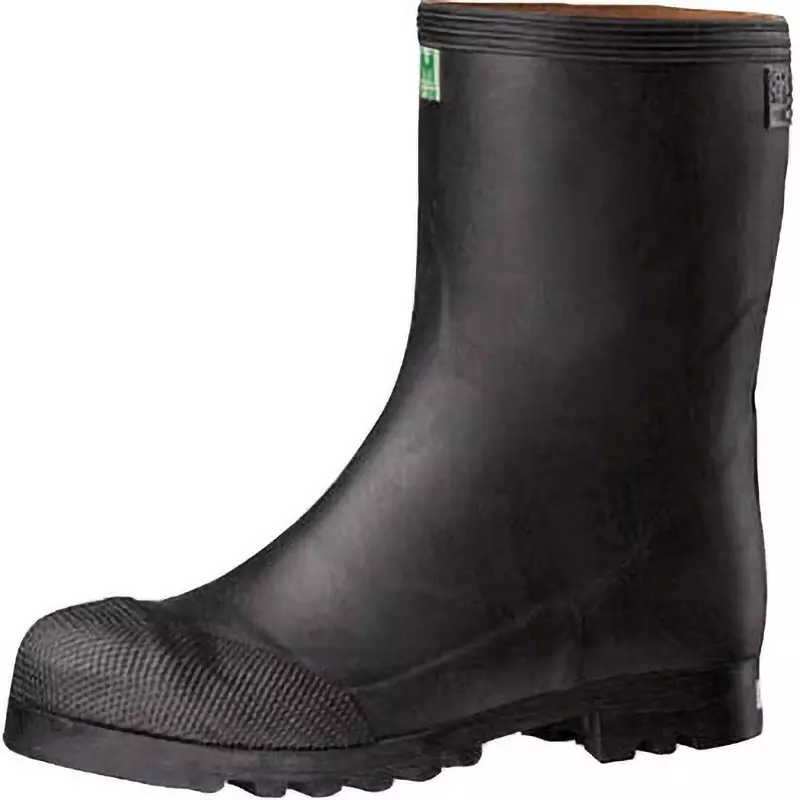 MIDORI Safety Boots Black UK 7 Size Synthetic Rubber, 913U26.0