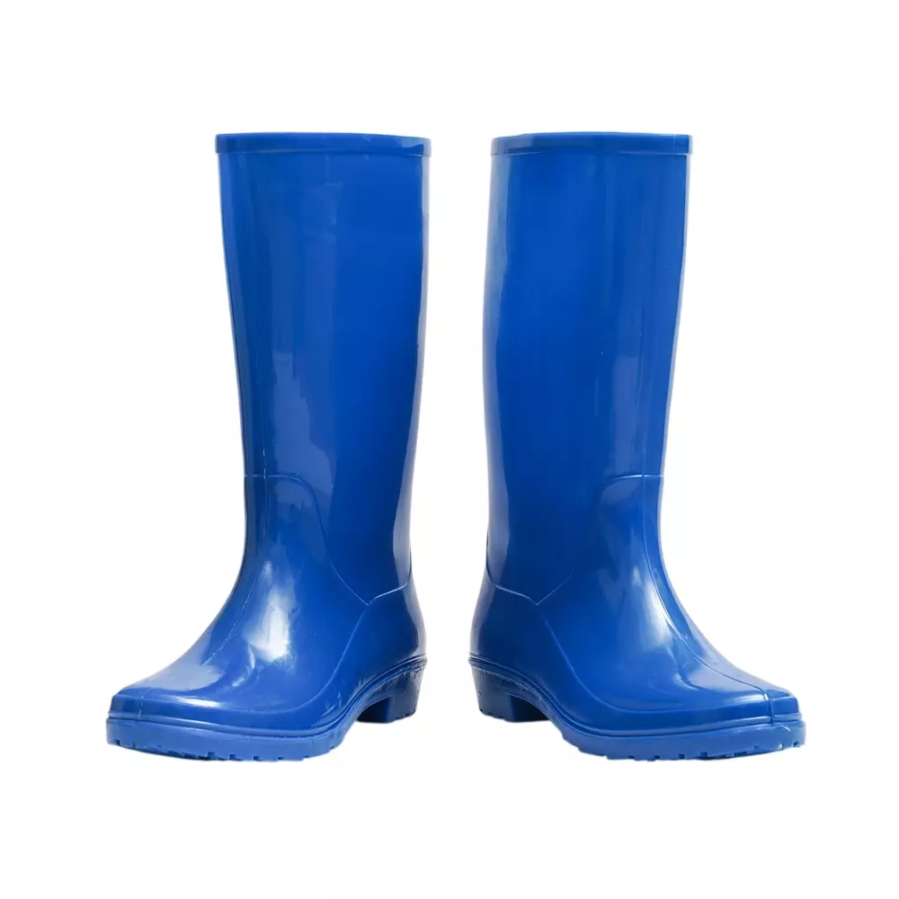 Hillson 13  Inch Low Abrasion PVC Gumboot Blue Size UK 8, 101 Blue