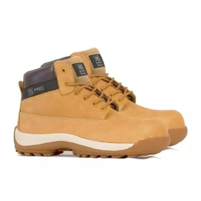 RS PRO Honey Fibreglass Toe Capped Womens Ankle Safety Boots UK 5 EU 38, RS35/005
