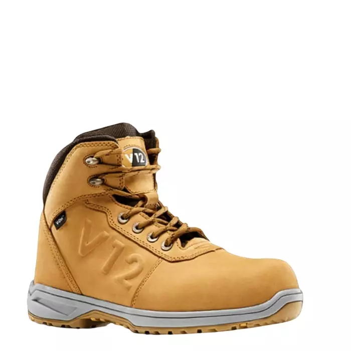 V12 Footwear LYNX IGS Honey Composite Toe Capped Unisex Safety Boots UK 12 EU 47, V2120/12