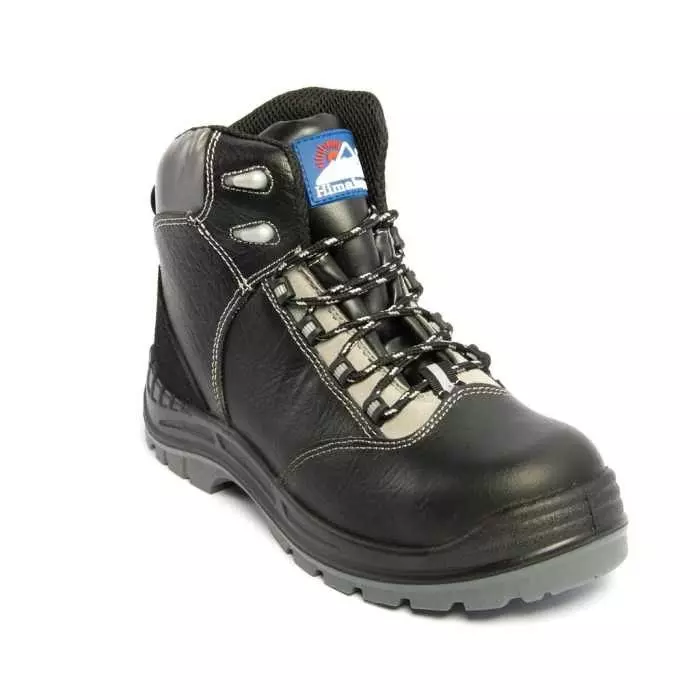 Himalayan 4116 Black Composite Toe Capped Unisex Safety Boots UK 3, 4116BK030 (1 Pair)