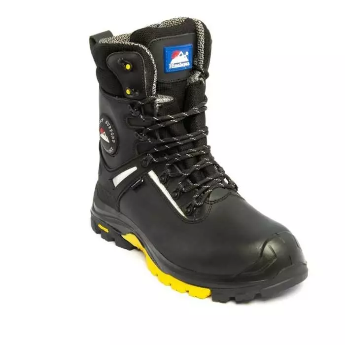 Himalayan 5803 Black Composite Toe Capped Unisex Safety Boots UK 13, 4116BK070 (1 Pair)