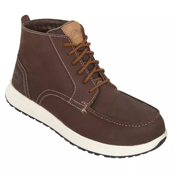 Himalayan 4415 Brown Non Metallic Toe Capped Unisex Safety Boots UK 10.5, 4415BR105 (1 Pair)