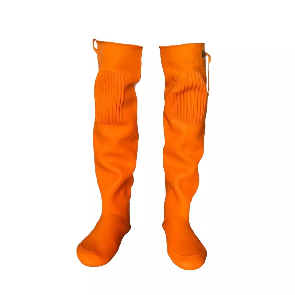 iMTSP Latex Farming Boot Orange UK 10