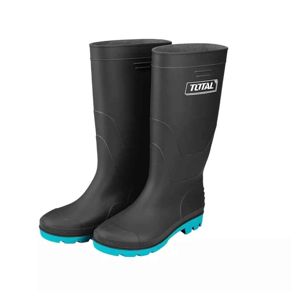 Total Rain Boots 100% Virgin PVC / Nitrile 37 cm Height and EU 44 Size, TSP302LAB.44