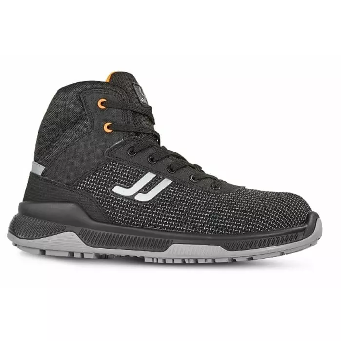 Jallatte Black Grey ESD Safe Composite Toe Capped Unisex Safety Boots UK 5.5 EU 38, JALTECHNO JIJI124 38