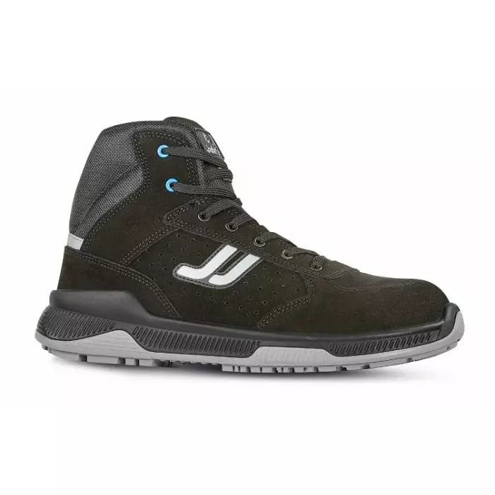 Jallatte J-energy Black Grey ESD Safe Composite Toe Capped Unisex Safety Boots UK 12 EU 47, JALELEC JI156 47