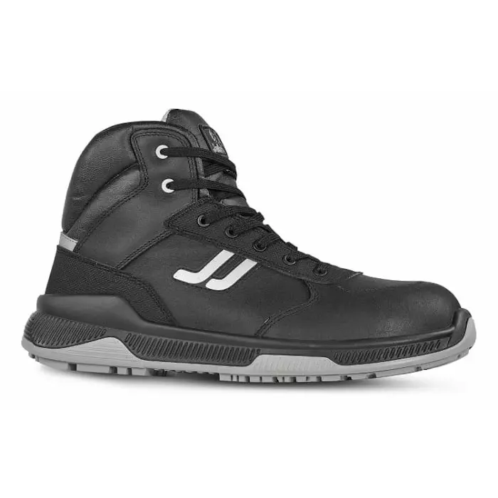 Jallatte J-energy Black Grey ESD Safe Composite Toe Capped Unisex Safety Boots UK 7 EU 41, JALPROCESS JI114 41