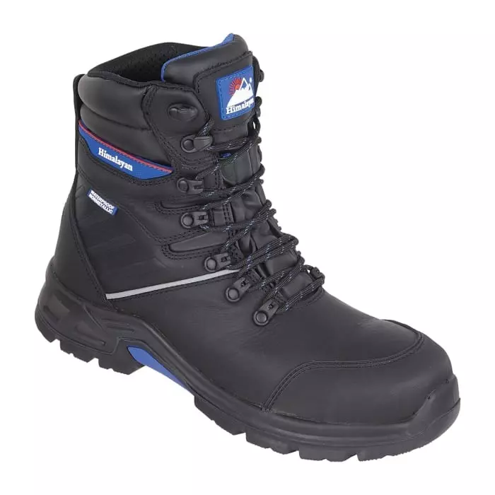 Himalayan 5210 Black Non Metallic Toe Capped Safety Boots UK 10.5, 5210BK105 (1 Pair)