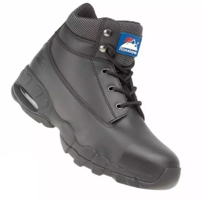 Himalayan 4040 Black Steel Toe Capped Unisex Safety Boots UK 7, 4040BK070 (1 Pair)