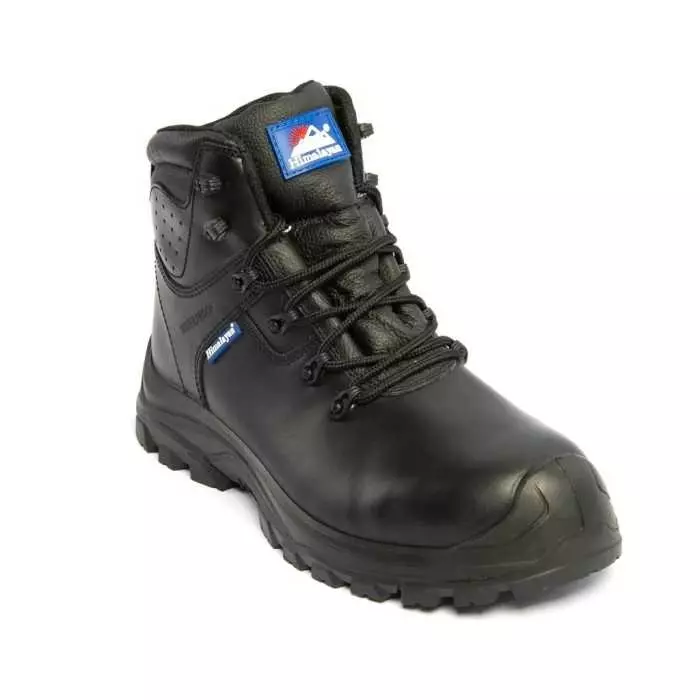 Himalayan 5200 Black Composite Toe Capped Unisex Safety Boots UK 8, 5200BK080 (1 Pair)