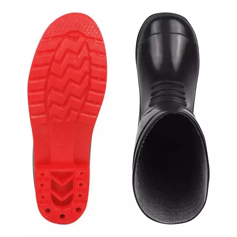 hillson-high-ankle-safety-gum-boots-pvc-upper-material-red-pvc-sole-uk-5-size-for-industrial-construction-area-use-breaker-red