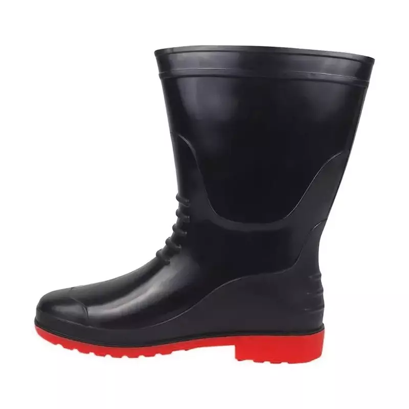 hillson-high-ankle-safety-gum-boots-pvc-upper-material-red-pvc-sole-uk-5-size-for-industrial-construction-area-use-breaker-red